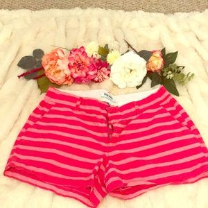 Red striped old navy shorts!